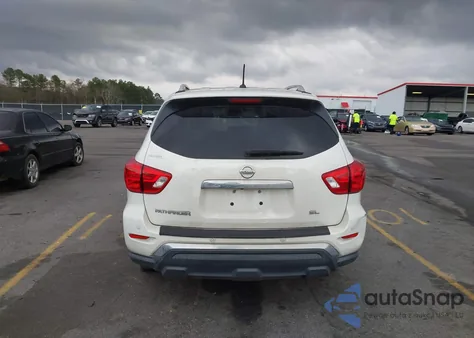 2018 Nissan Pathfinder Sl z USA, uszkodzony, nr VIN 5N1DR2MN2JC643583